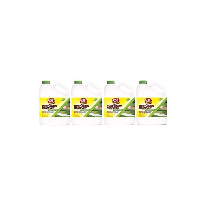 RustAid GSX00101 Goof, 1 Gallon GAL Rust Stain Remover (Four