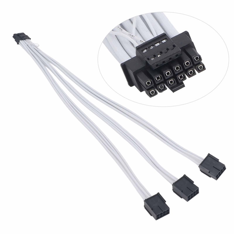 16Pin to 3X 8 Pin Gpu Cable PCIE 5.0 12VHPWR