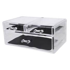 Operitacx Cosmetic Organiser Storage Makeup Organiser for Vanity Drawer Makeup Storage Box Dividers