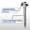 Kreg SML-C2-50 Zinc Pocket Screws, 2-Inch #8 Coarse Thread, Maxi-Loc