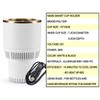 Auto Car Cup Holder Heating Cooling Drinks Smart Cooler Warmer