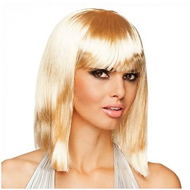 Boland 10103093 BOL85761 Women's Smooth Dance Wig with Fringe, Blonde, One Size
