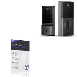 BoxWave Screen Protector Compatible with eufy Security Smart Lock C210 - ClearTouch ImpactShield (2-Pack), Impenetrable Screen Protector Flexible Film