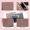 MultiValue Women Wallets, Large Capacity Ladies Wallet Leather Tri-fold Design