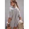 Free People Hot Shot Tee Romper One Piece in Beach