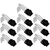 GmeDhc Pack of 10 Undermount Sink Clips Kitchen Sink Fixing