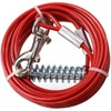 20FT/ 6M Weather Resistant Strong Secure Pet Dog Tie-Out Cable