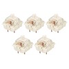 45Pcs Mechanical Keyboard Switches Waterproof Backlight Silent Linear Mechanical Key