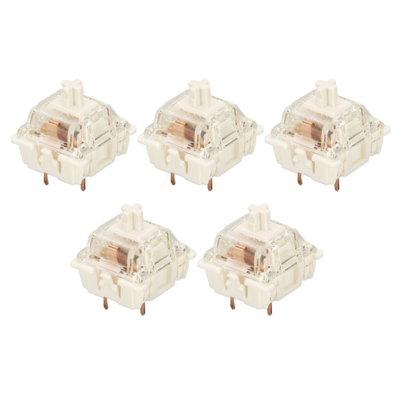 45Pcs Mechanical Keyboard Switches Waterproof Backlight Silent Linear Mechanical Key