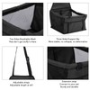 Pet Car Seat Waterproof Breathable Prevent Slip Adjustable Straps Dog