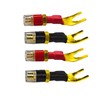 Funayama Spades Fork Plug to Twist Binding Post Banana Female