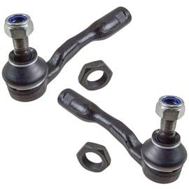 TRQ Front Steering & Suspension Kit Ball Joint Tie Rod Compatible with 2001-2002 Toyota Sequoia 2000-2002 Tundra