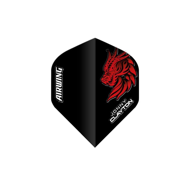 RED DRAGON Airwing Unique Moulded Jonny Clayton Dragon Standard Dart