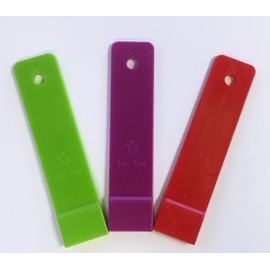 Fox Run Plastic Tab Can Opener, Assorted Colors (Pack of 6)