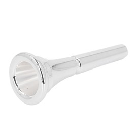 French Horn Mouthpiece Metal Silver Plated Standard French Horn Mouth Replacement for Beginners