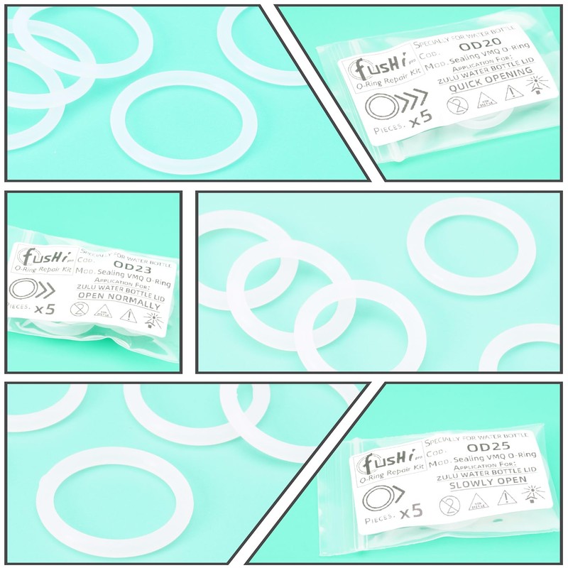 Replacement O Ring Kit for Zulu Echo Atlas ACE Glass