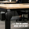 LITTLEMOLE Adjustable Folding Cup Holder, Wall Mounted Cup Holder for