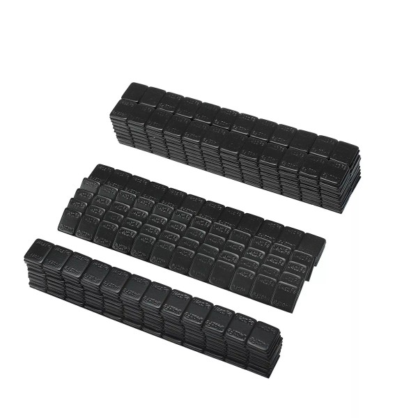 BETTERHOSE 1/4 OZ BLACK TIRE WHEEL BALANCING WEIGHTS STICK-ON ADHESIVE