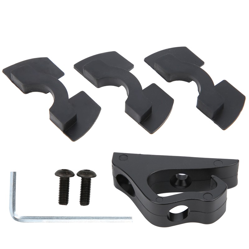 Universal Electric Scooter Damper Accessories Set with Hook ABS Rubber