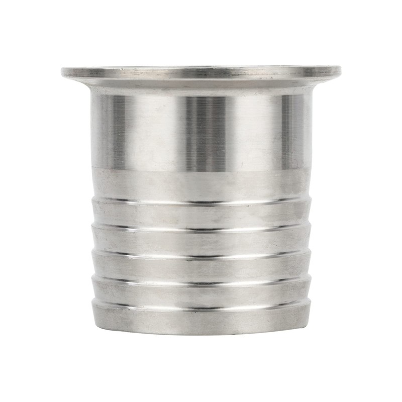 Pysrych 2" Tri Clamp to 2" Hose Barbed Adapter SUS304