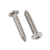 MOOPW Round Head Wood Screws - Stainless Steel 304 Self-Tapping