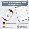 Magnesium Taurate High Dose 2000 mg (500 mg/Capsule) Magnesium +
