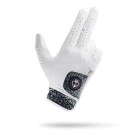 Pins & Aces - Elephant Print Golf Glove Design - Premium AAA Cabretta Leather, Long-Lasting Durable Tour Glove for Men or Women - Premium Leather Golf Glove Left & Right Hand - (X-Large, Right)