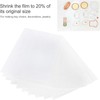 10 PCS Heat Shrink Paper Shrink Plastic Sheets for Crafts