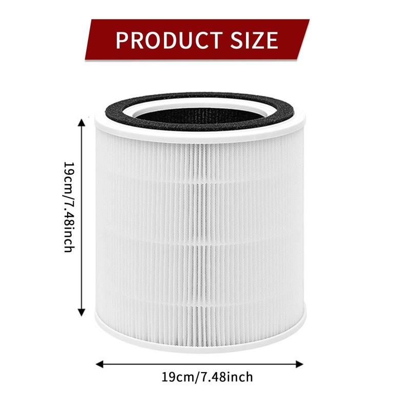 HIFROM (Pack of 1) TT-AP005 Replacement Filter, H13 True HEPA