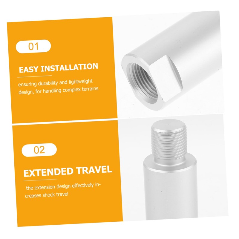 CHILDWEET Motorcycle Shock Extender Heightening Adapter for Improved Riding Posture