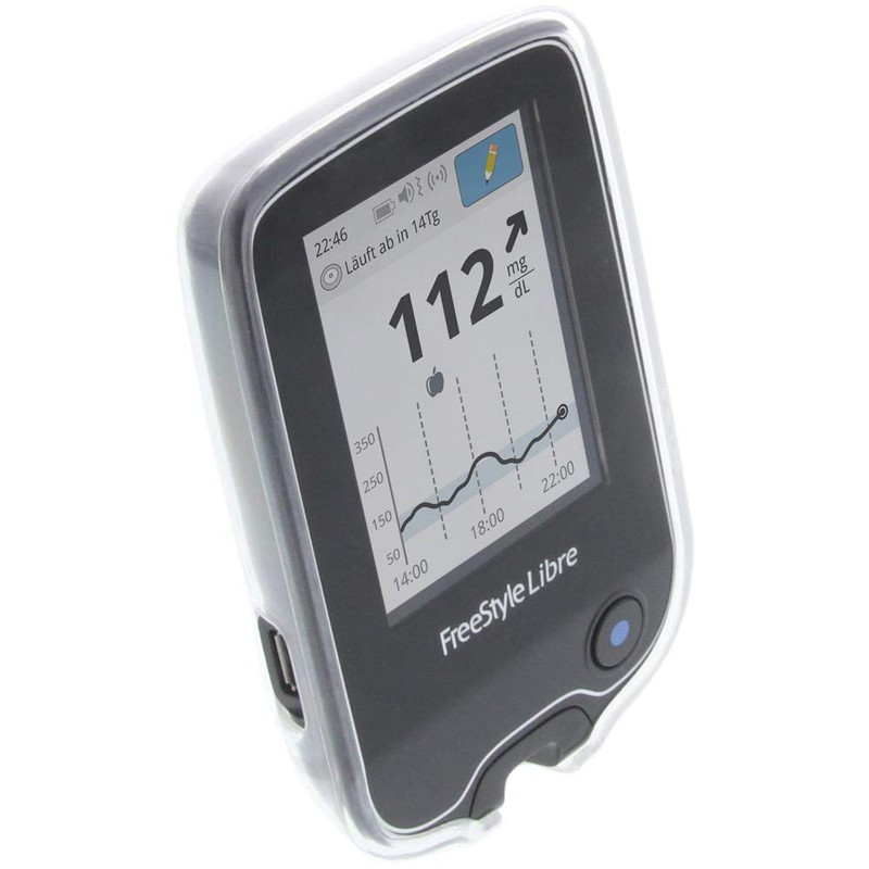 foto-kontor Case Compatible with Abbott Freestyle Libre 2 Case Rubber