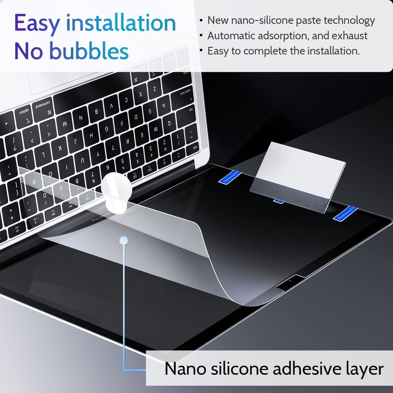 Peslv 3-Pack Anti Blue Light Screen Protector for MacBook Pro