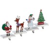 Set of 4 Christmas Stocking Holder for Mantel-Christmas Stocking Hanger
