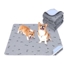 LOOBANI Washable Pet Sheets, For Cats, Dogs, Pets, Pets, Toilet Underlay, Mat, Quick Drying, Washable, Anti-Slip, Leak Proof, Nursing Care Sheet, Machine Washable, Can Be Reusable, Four Seasons,
