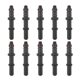 X AUTOHAUX 10pcs 7.89mm ID6 Fuel Line Quick Release Male Connector for Auto