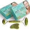 Jade Face Roller - GLAMZA Double Ended Facial Roller &