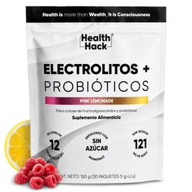 Electrolitos  Probióticos Magnesio y Potasio 30 Sobres Sin Azúcar Hack                                                                                
