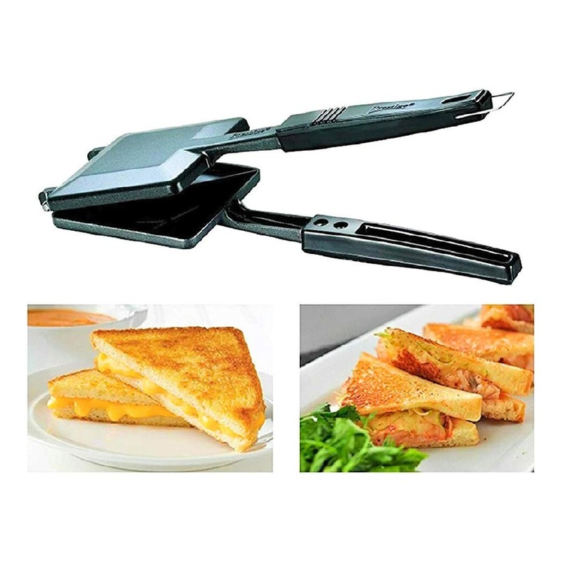 G & D Non-Stick Aluminum Double Sided Foldable Pan, 13