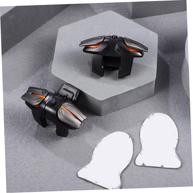 TEHAUX 1 Set Mobile Game Controller with Charging Cable Finger