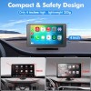 [Hieha] 2024 Newest Wireless Portable Apple CarPlay Android Auto, CarPlay