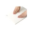 SANYO KASEI EKW-M Elastomer Soft Antibacterial Cutting Board (Medium), White
