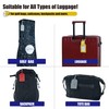 Sandian, Luggage Name Tags, PU Leather, Flap ID Card Holder