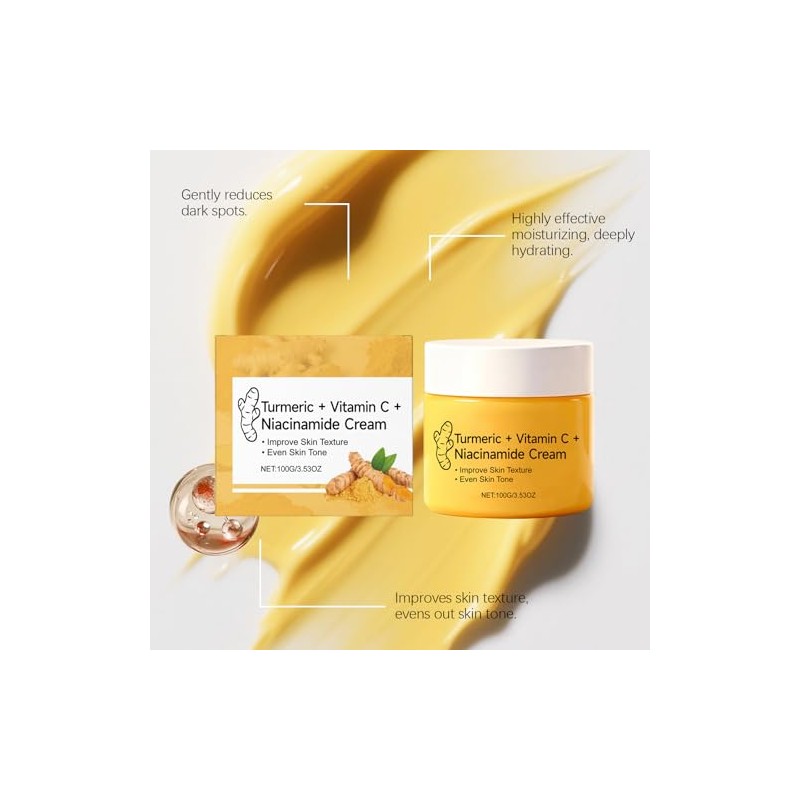 Crema Facial Niacinamida Hidratación Suave Ligera Mejora Textura Piel Unifica