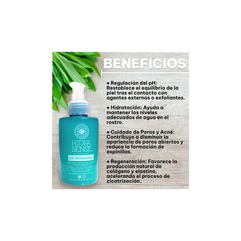 Gel Facial Neutralizador De Ph Hidra Sense 150g