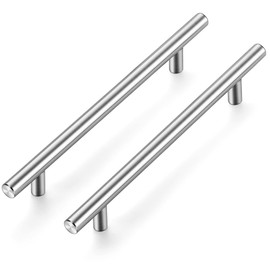 Ravinte 30 Pack 8-13/16 Inch Cabinet Handles Brushed Nickel Kitchen Cabinet Hardware Dresser Pulls Stainless Steel Cabinet Pulls 8-13/16" Length,6-1/4" Hole Center