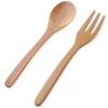 Nagao Sao Wood Spoon Fork Set Small Wooden