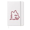 AS Roma Notebook Lupa A5 Copertina Rigida - Bianco