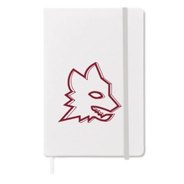 AS Roma Notebook Lupa A5 Copertina Rigida - Bianco