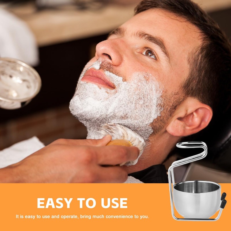 OHEETU Set 2 in 1 con ciotola da barba e