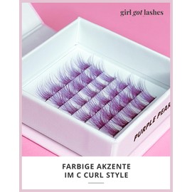 GIRL GOT LASHES - Accent Lashes (Purple Falsies)